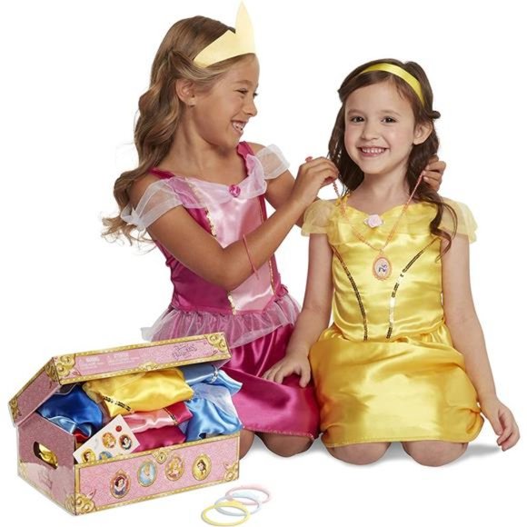 Dresses Disney Princess Dress Up Trunk Deluxe 21 Piece Officially